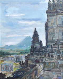 View of Borobudur
