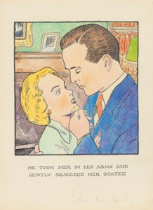 He took Her in His Arms and Gently Squeezed her Goatee