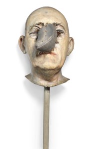 Head of William Jeffrey with Device