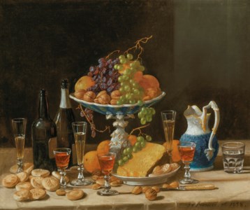 A Wine Taster's Table