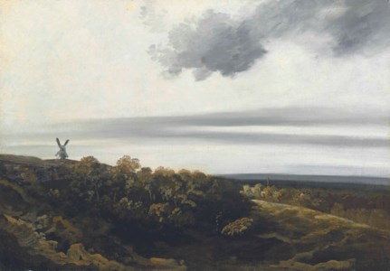 Paysage au moulin