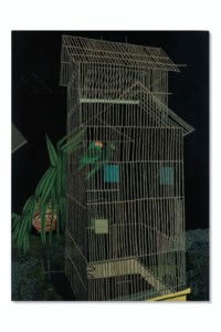 Jonas Wood, 2 Birds at Night