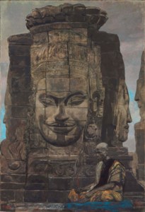 'MOINE BOUDDHISTE MEDITANT', CIRCA 1922