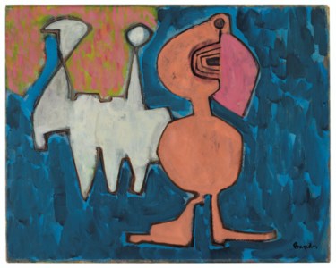 Figure in Orange