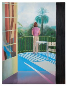 David Hockney, Sur la Terrasse