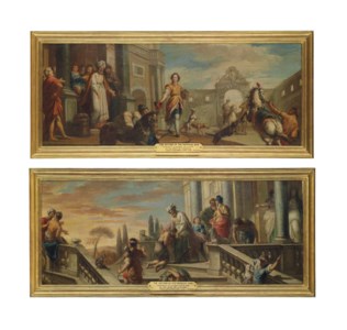 The Departure of the Prodigal Son; and The Return of the Prodigal Son