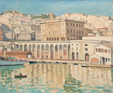 Alger, Le Port avec reflets