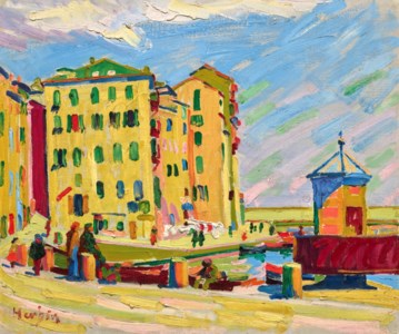 Vue d'un port Corse II