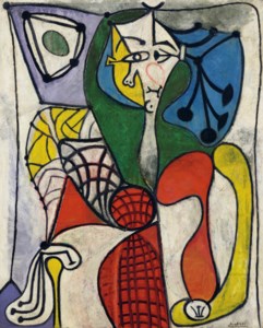 Pablo Picasso, Femme dans un fauteuil (Françoise)