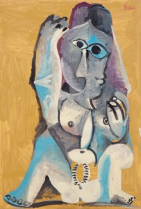 Pablo Picasso, Nu assis