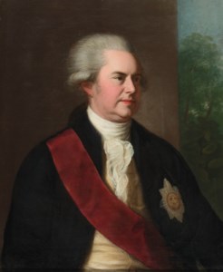 Portrait of George, 1st Earl Macartney, half length, wearing the Order of the Bath