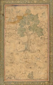 SIGNED BY USTAD LA'L, INDIA, MUGHAL PERIOD, CIRCA 1590