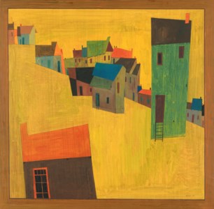 Sayed Haider Raza, Landscape from Provence