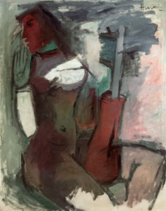 Untitled (Seated Nude)