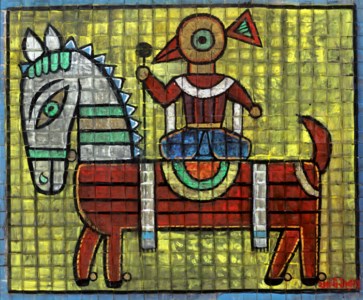 Untitled (Horse and Rider)