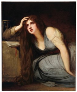 Portrait of Emma, Lady Hamilton (1765-1815), as the Magdalene