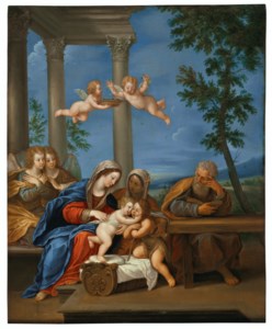 The Holy Family with Saints Elizabeth and John the Baptist
