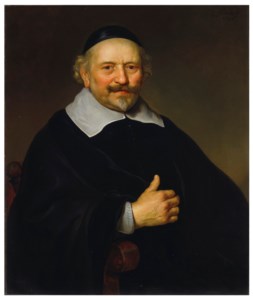 Portrait of a man, three-quarter-length, possibly Pieter Wttenbogaert (1582-1660)