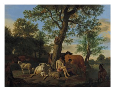 A landscape with Mercury, Argus and Io
