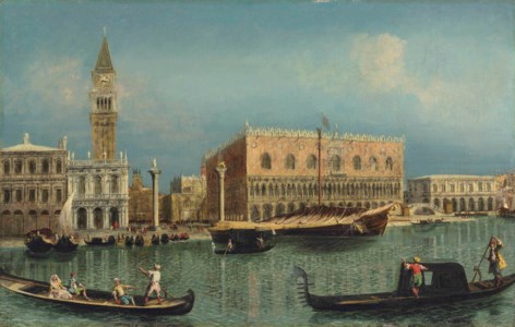 The Bacino di San Marco, Venice, with the Piazzetta and the Doge’s Palace