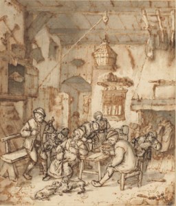 Peasants in a tavern
