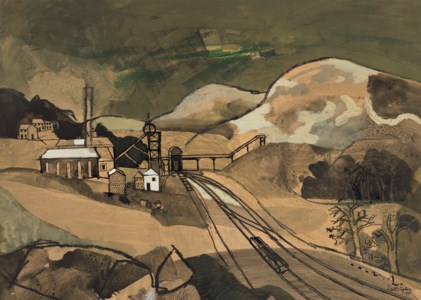 Welsh Industrial Landscape