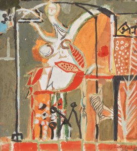 Figure in Vegetation
