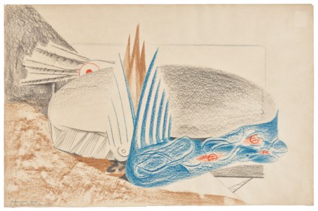 Surrealist composition