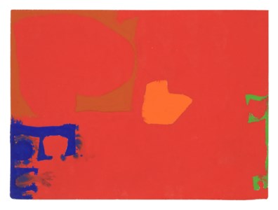 ULTRAMARINE, SIENNA, ORANGE AND EMERALD IN CADMIUM : JULY 26 1970