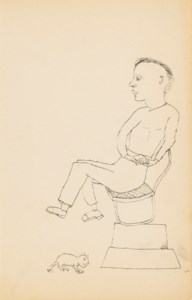 Untitled (Man with Cat)