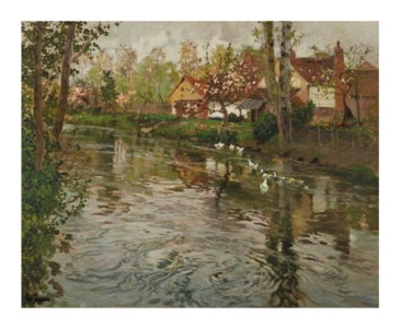 Spring on the River Somme