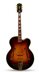 AN ACOUSTIC ARCHTOP GUITAR, SUPER 400 C