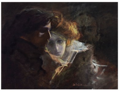 Study for 'Beethoven (Kreutzer Sonata)'