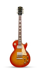 A SOLID-BODY ELECTRIC GUITAR, LES PAUL MODEL