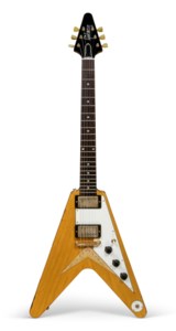 A SOLID-BODY ELECTRIC GUITAR, MURPHY LAB CUSTOM SHOP 1958 KORINA FLYING V REISSUE
