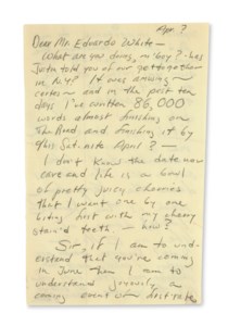 KEROUAC, JEAN-LOUIS LEBRIS DE ("JACK") (1922-1969)