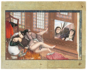 SCHOOL OF ABU'L-HASAN GHAFFARI, QAJAR IRAN, THIRD QUARTER 19TH CENTURY