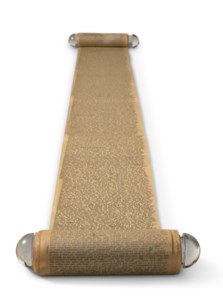 KEROUAC, ORIGINAL TYPESCRIPT SCROLL FOR THE MONUMENTAL FIRST DRAFT OF ON THE ROAD , THE DEFINITIVE BEAT GENERATION NOVEL
