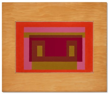 Rose and Pink around Ochre and Reds