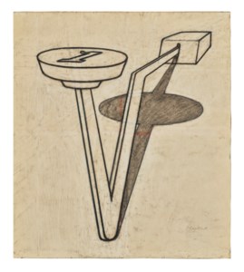 Vorzeichnung zu 'Das Angebot' (Study for 'The Offer')