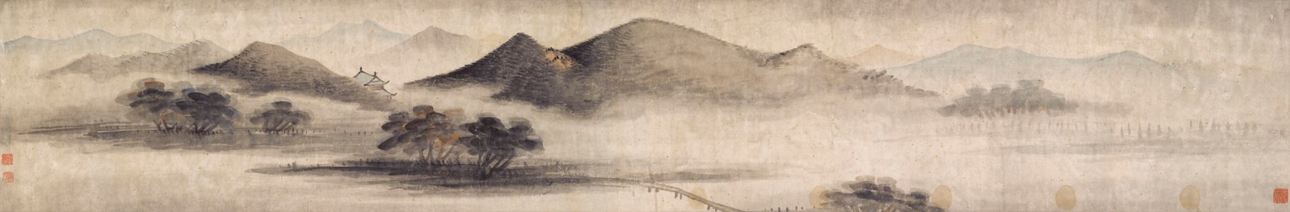 Wen Zhengming, Cloudy Mountains