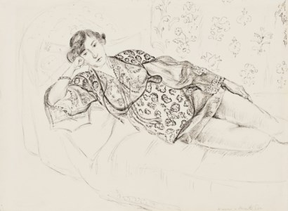 Odalisque ( Femme étendue )