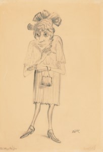 Buckliges Mädchen