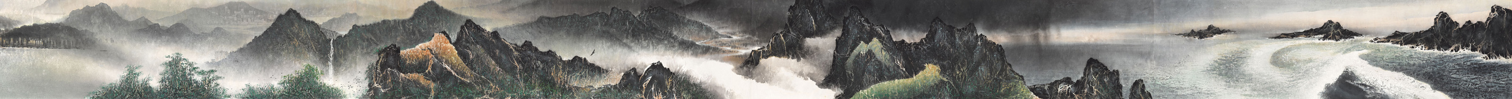 Liu Kuo-sung 刘国松, Scenery of Hong Kong