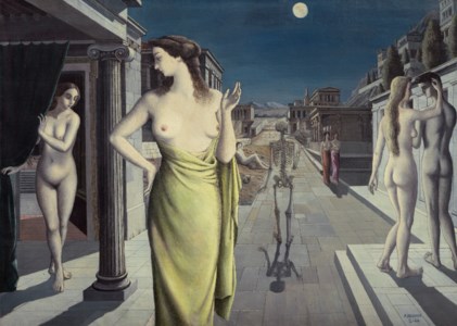Paul Delvaux, La Ville lunaire