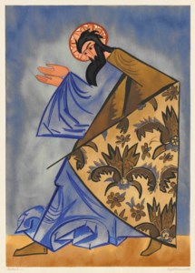 Costume design for 'Liturgie': St Luke