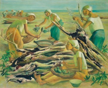 Women By the Seaside