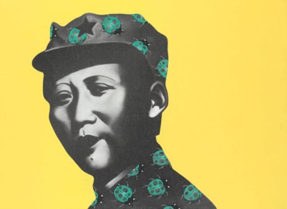 Rouge Series: Mao With Yellow Background