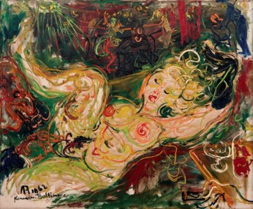 Affandi, BALTIMORE NUDE GIRL