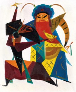 Opera Series: Scene of Assassination of Wang Liao